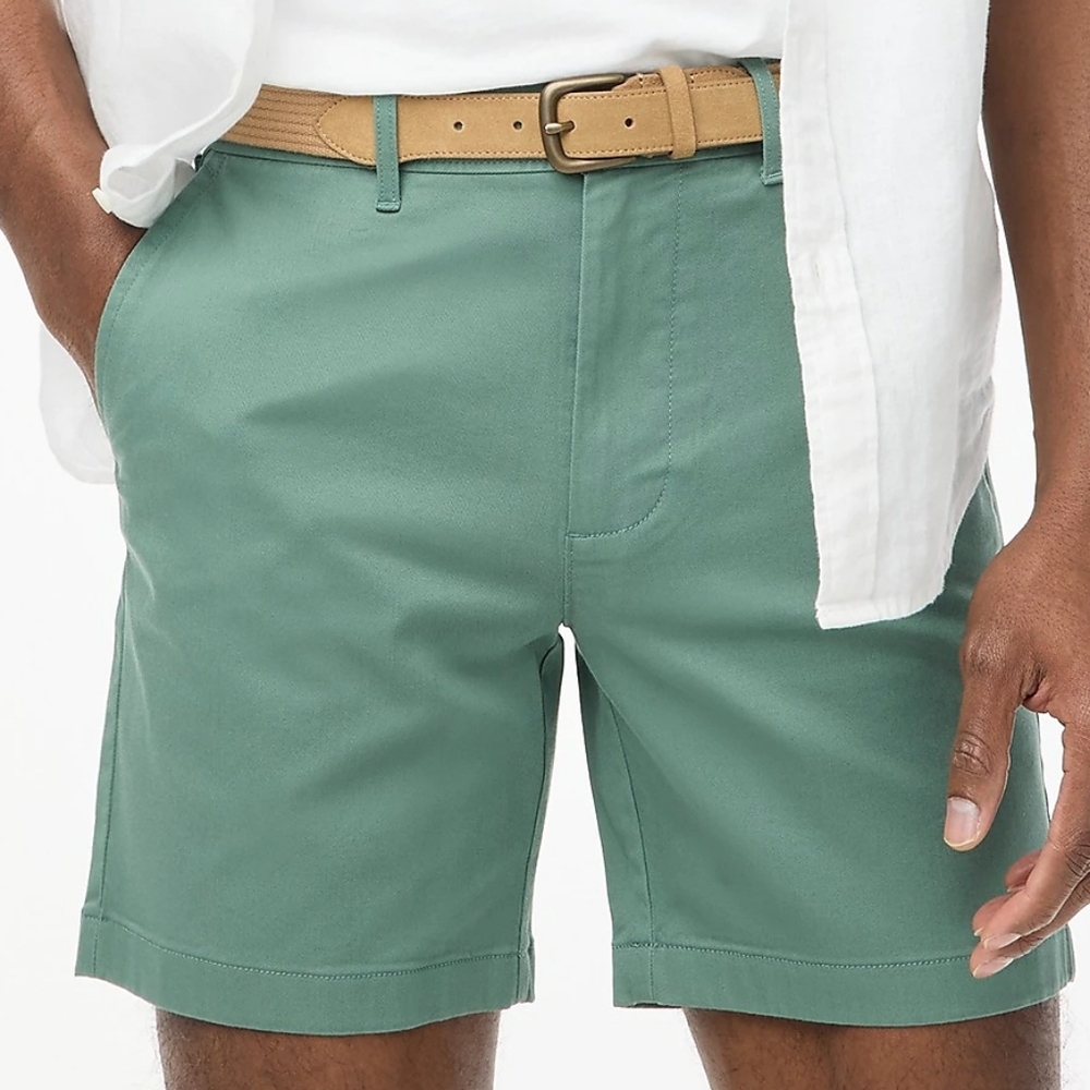 J. Crew Men's Flex Chino Short Waist Size 33"